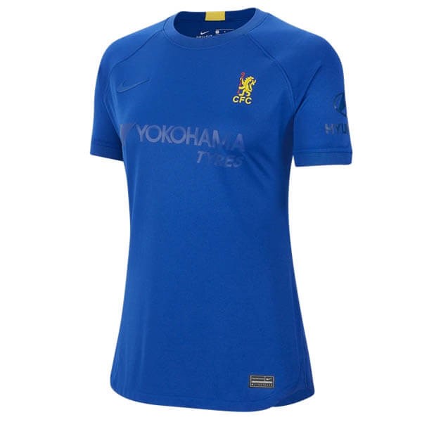 Tailandia Camiseta Chelsea Mujer 50th Azul